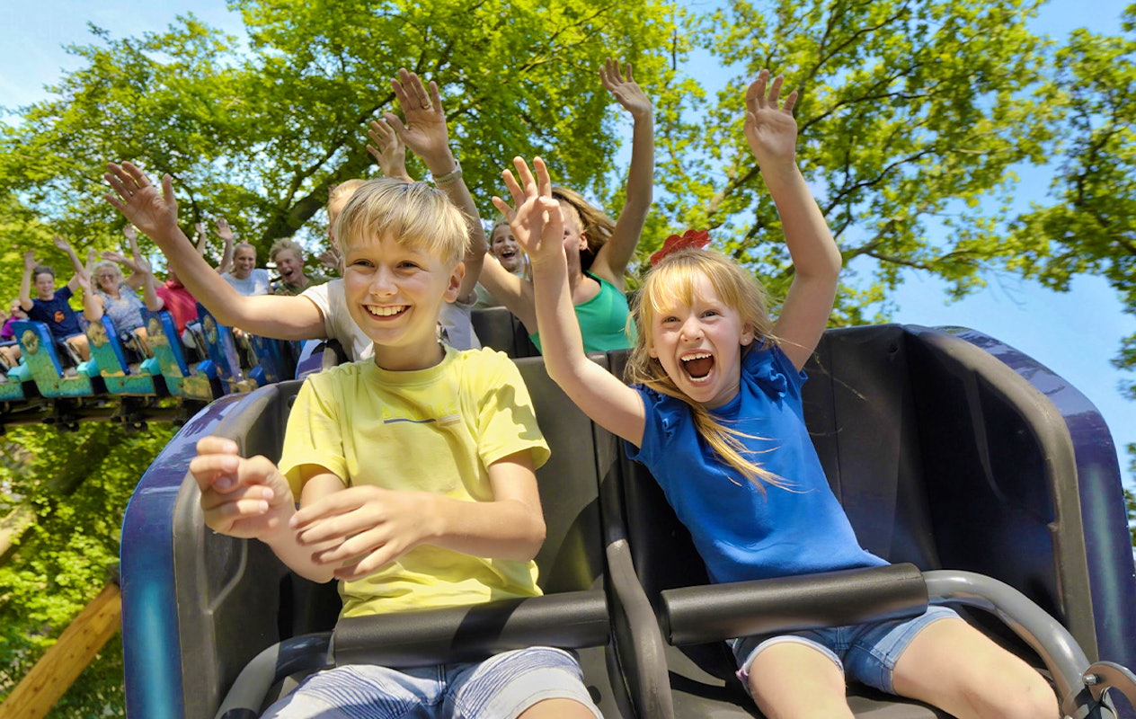 Verblijf in een 4 of 6 persoons Duingalow op Duinrell