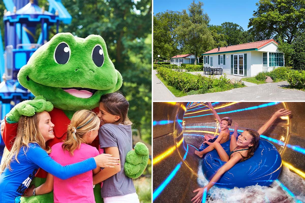 Verblijf in een 6-persoons accommodatie op Duinrell