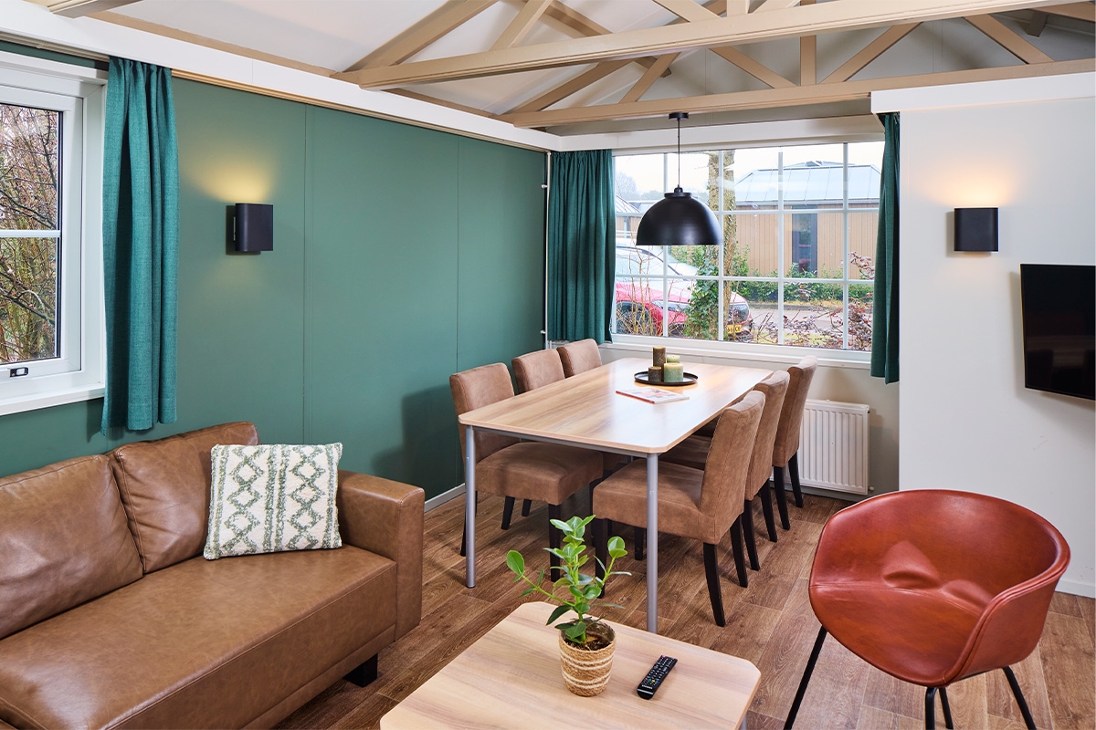 Verblijf in een 6-persoons accommodatie op Duinrell