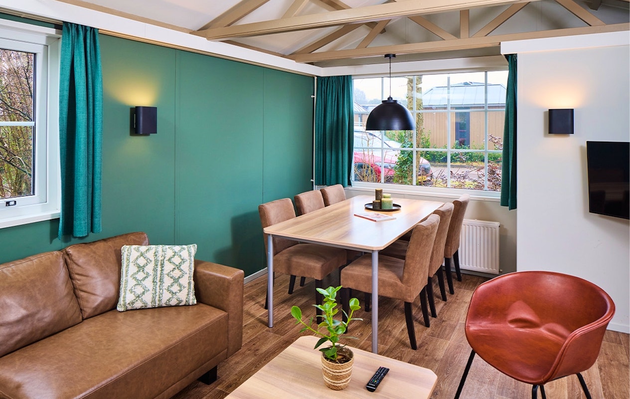 Verblijf in een 4-, 6- of 8-persoons accommodatie op Duinrell