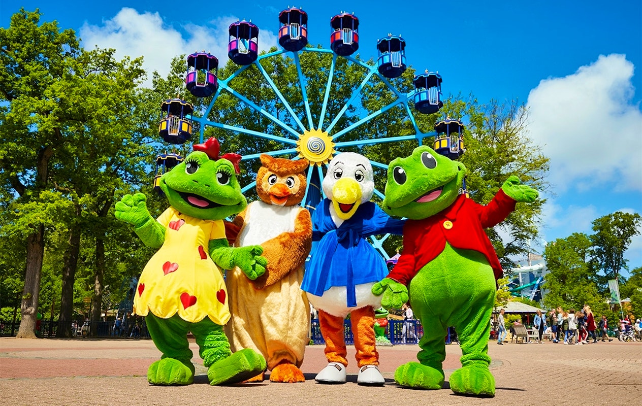 Verblijf in een 4-, 6- of 8-persoons accommodatie op Duinrell