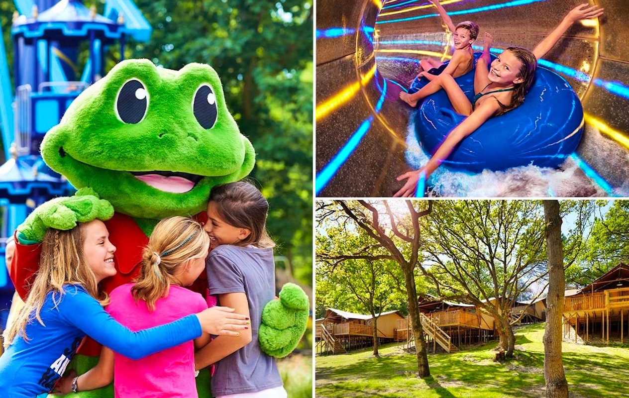 Verblijf in een 4-, 6- of 8-persoons accommodatie op Duinrell