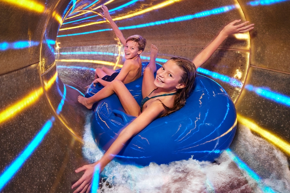 Verblijf in een 6-persoons accommodatie op Duinrell