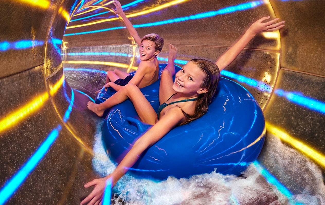 Verblijf in een 4-, 6- of 8-persoons accommodatie op Duinrell