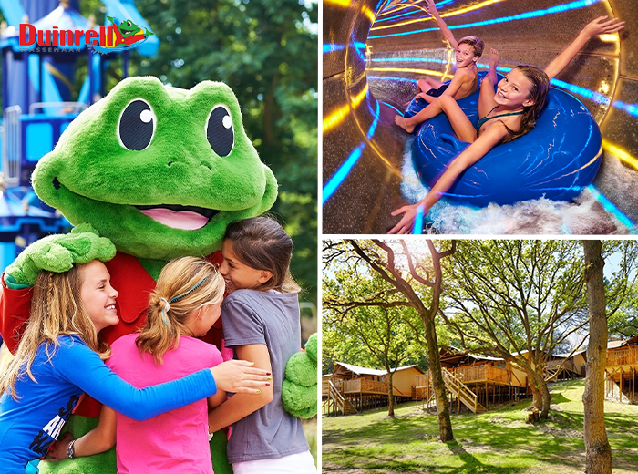 Verblijf in een 6- of 8-persoons Luxe Lodgetent op Duinrell