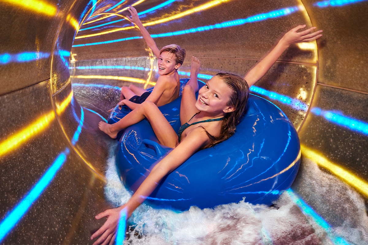 Verblijf in een 6- of 8-persoons Luxe Lodgetent op Duinrell