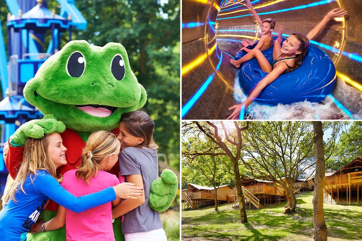 Verblijf in een 6- of 8-persoons Luxe Lodgetent op Duinrell