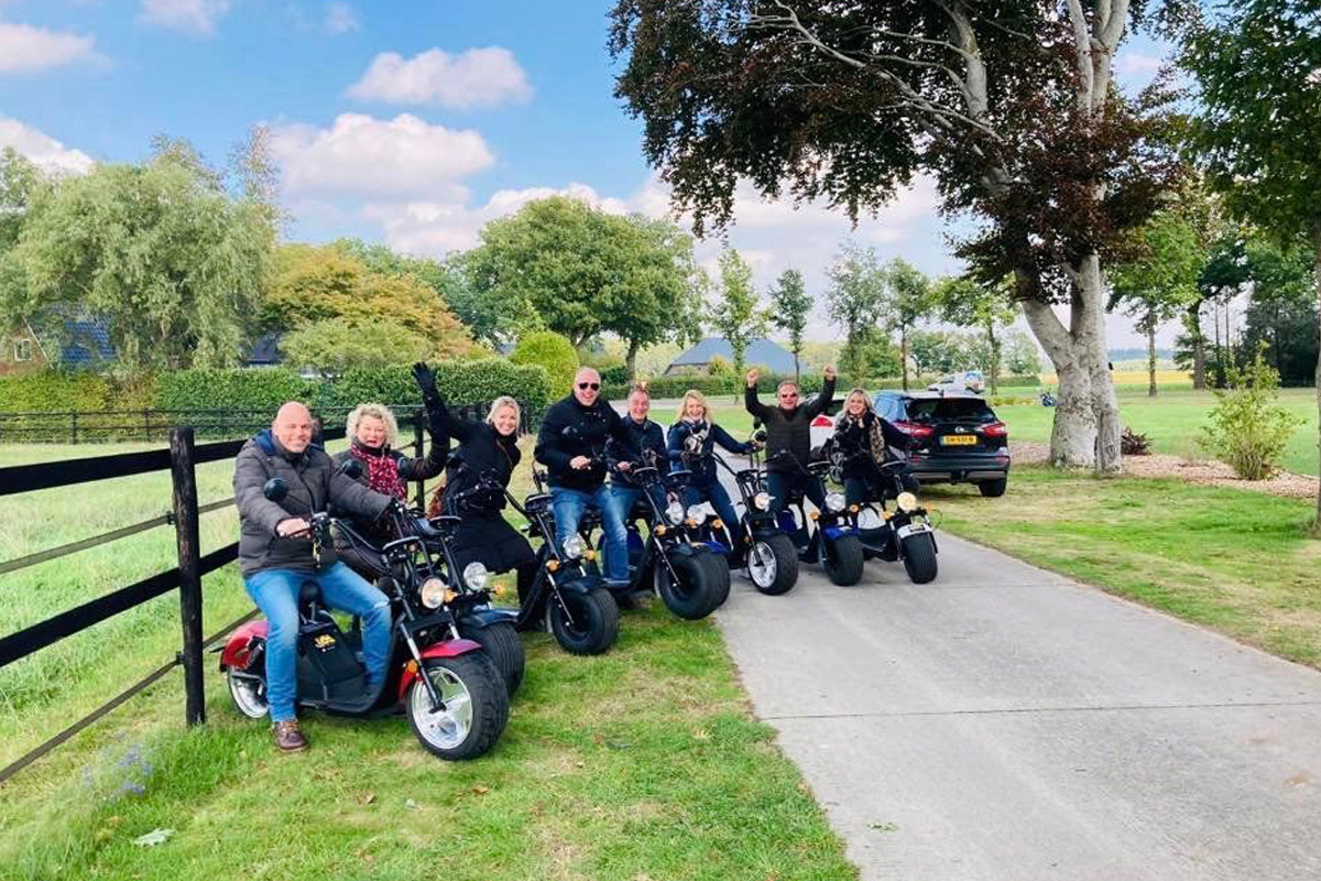E-chopper huren (3 uur) Hondsrug Tours