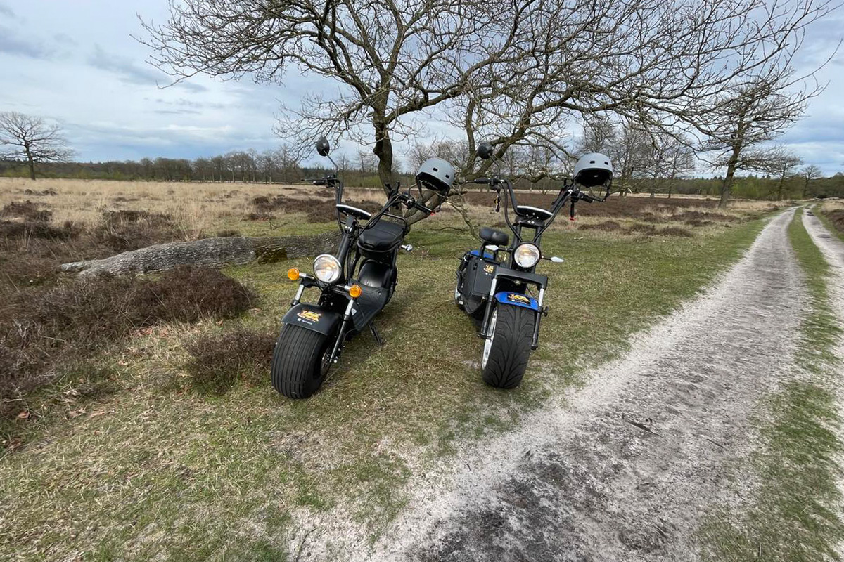 E-chopper huren (3 uur) Hondsrug Tours
