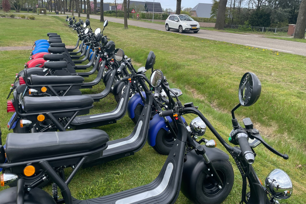 E-chopper huren (3 uur) Hondsrug Tours