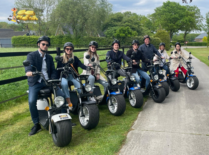 E-chopper huren (3 uur) Hondsrug Tours