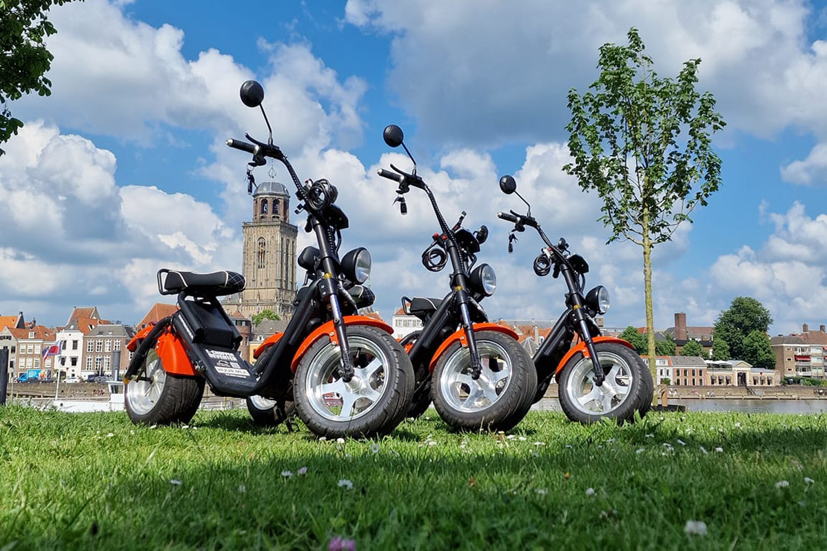 Huur 1, 2 of 3 uur een E-Chopper bij E-chopper Deventer