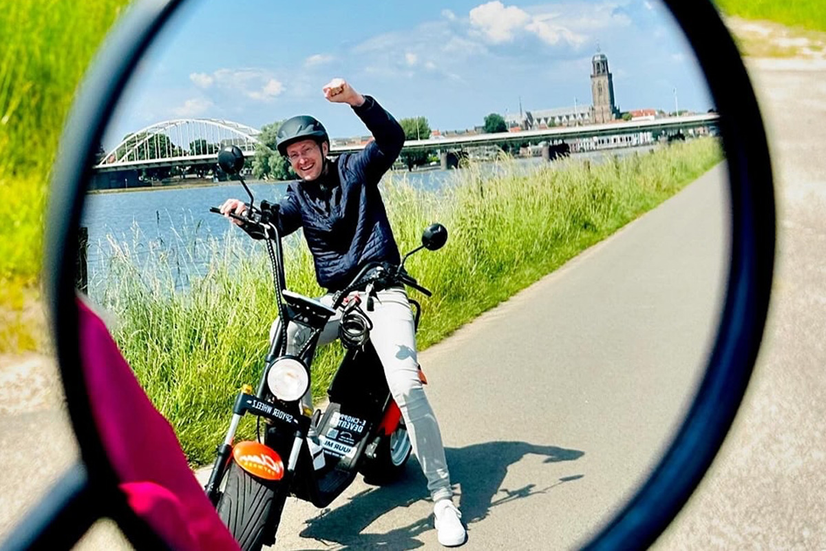 Huur 1, 2 of 3 uur een E-Chopper bij E-chopper Deventer