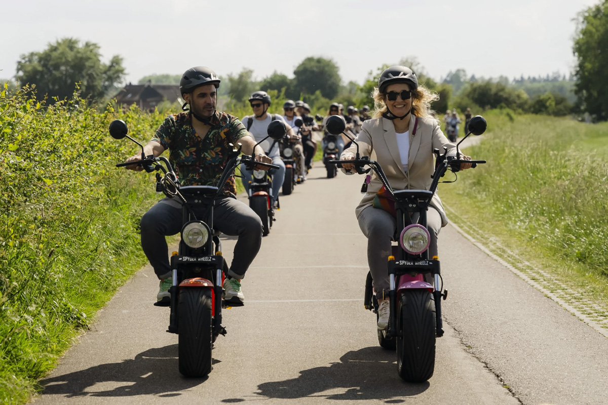 Huur 1, 2 of 3 uur een E-Chopper bij E-chopper Deventer