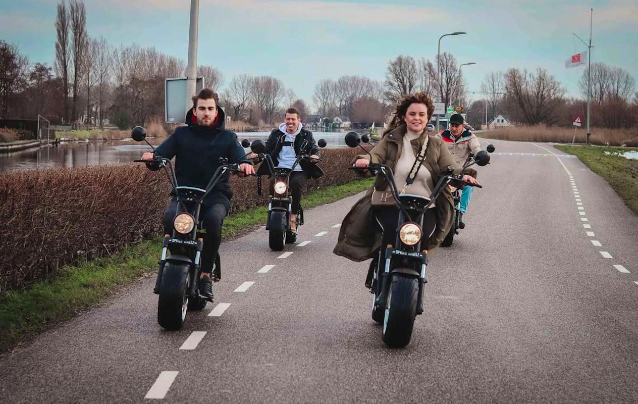 E-chopper huren (3 uur) Scooterverhuur Limburg