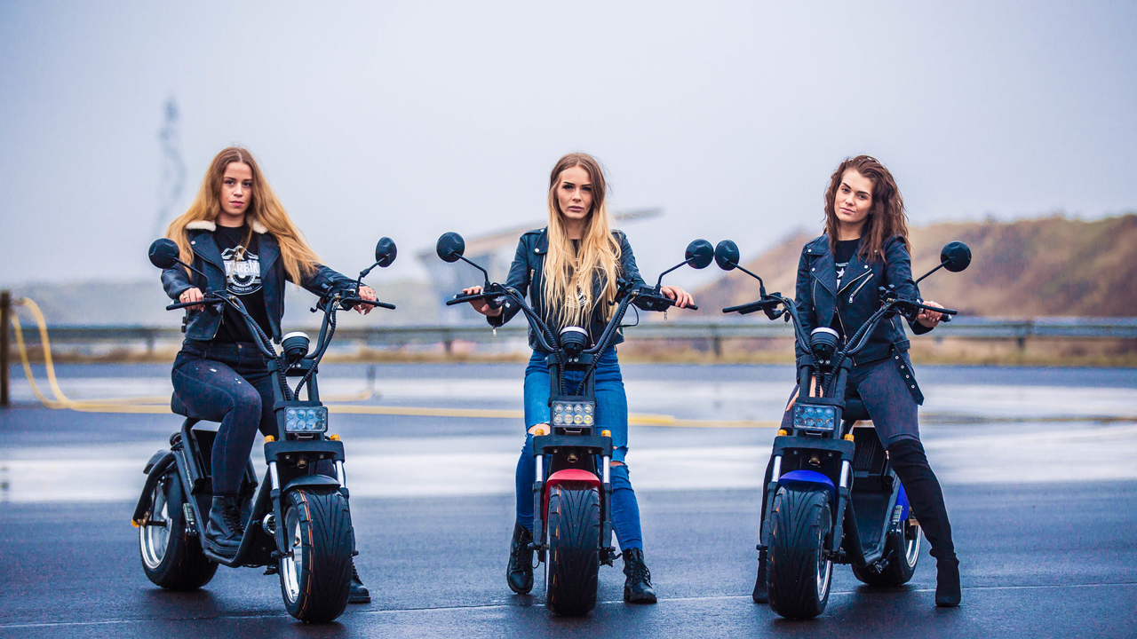 Geniet van een 3 uur durende E-Chopper tour! 