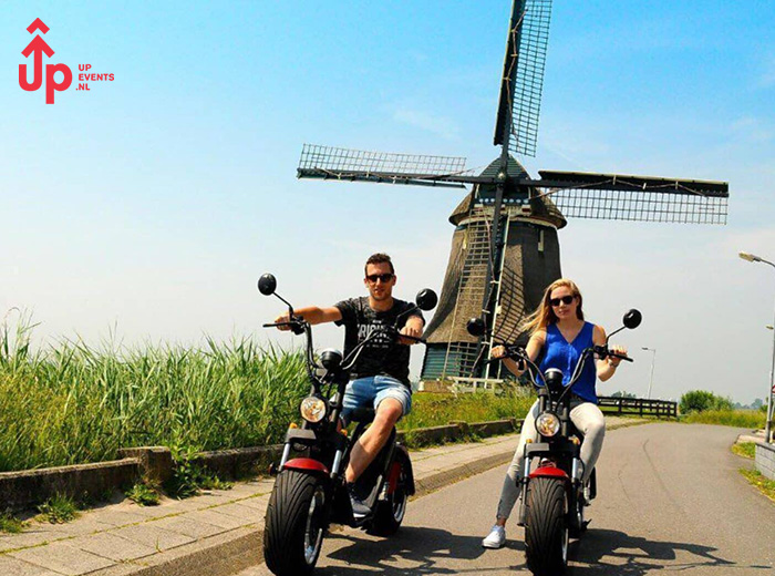 E-chopper tour in Amsterdam of Weesp (2 of 4 uur)