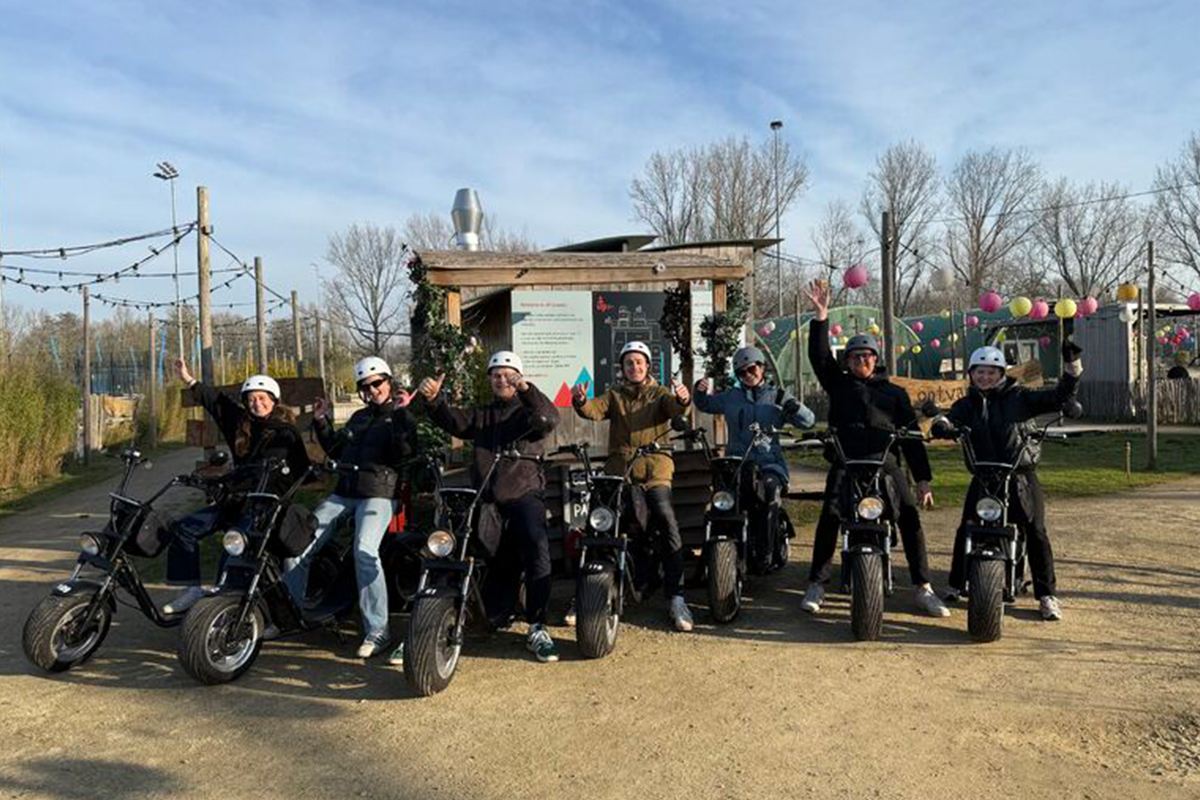 E-chopper tour in Amsterdam of Weesp (2 of 4 uur)