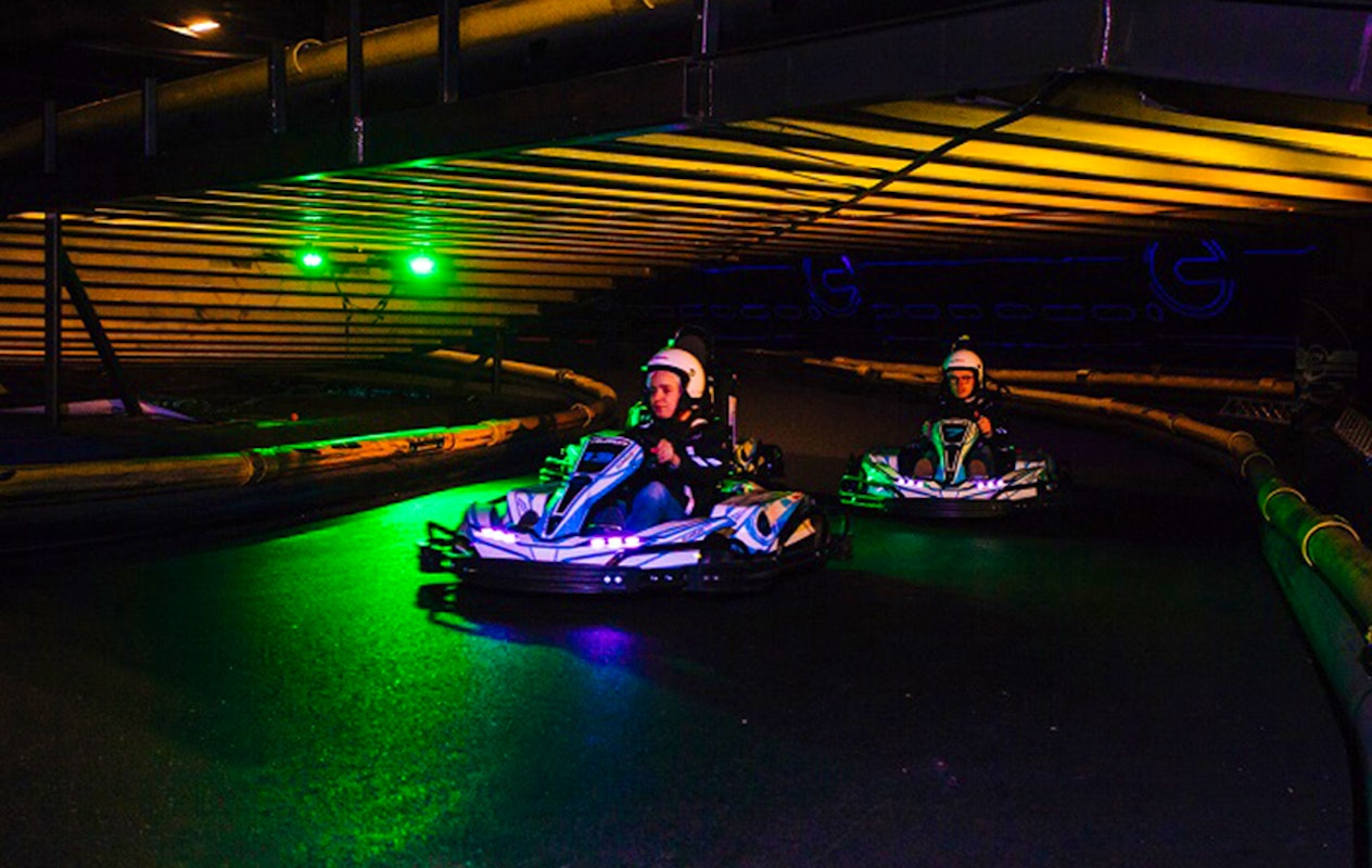 2 heats E-karten bij ZERO55 in Apeldoorn