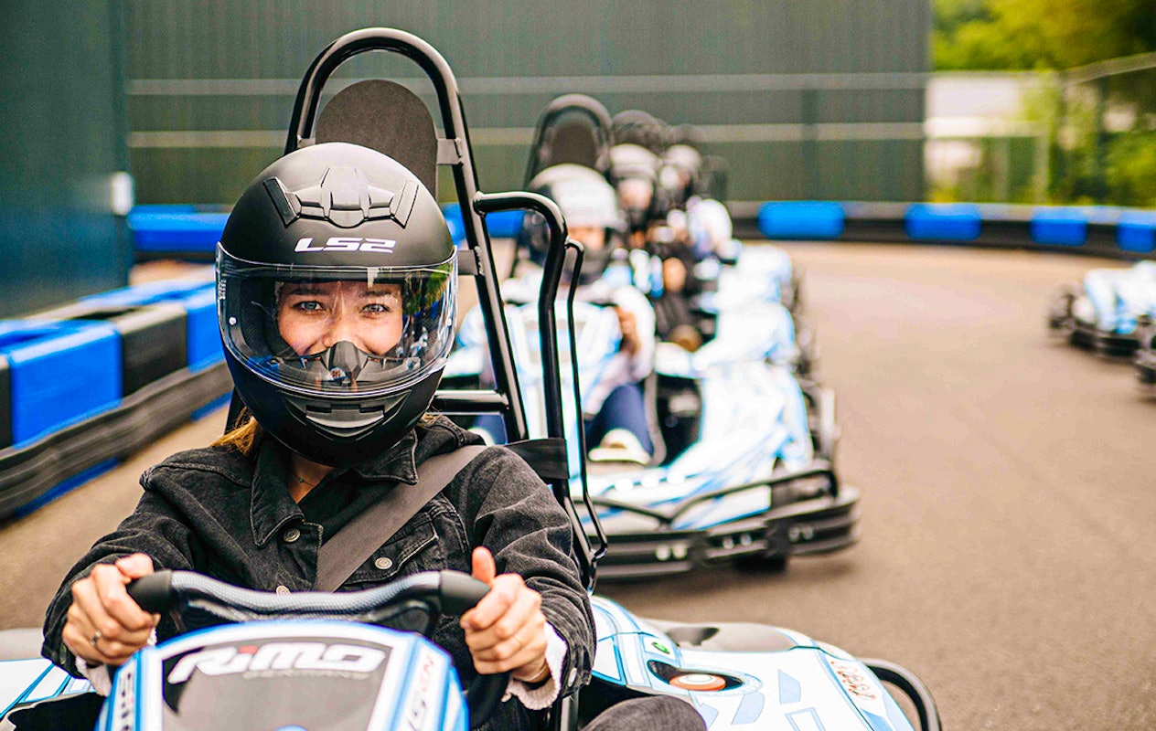 2 heats E-karten bij ZERO55 in Apeldoorn
