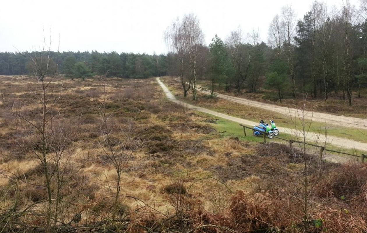 4 uur durende E-Chopper tocht door Drenthe