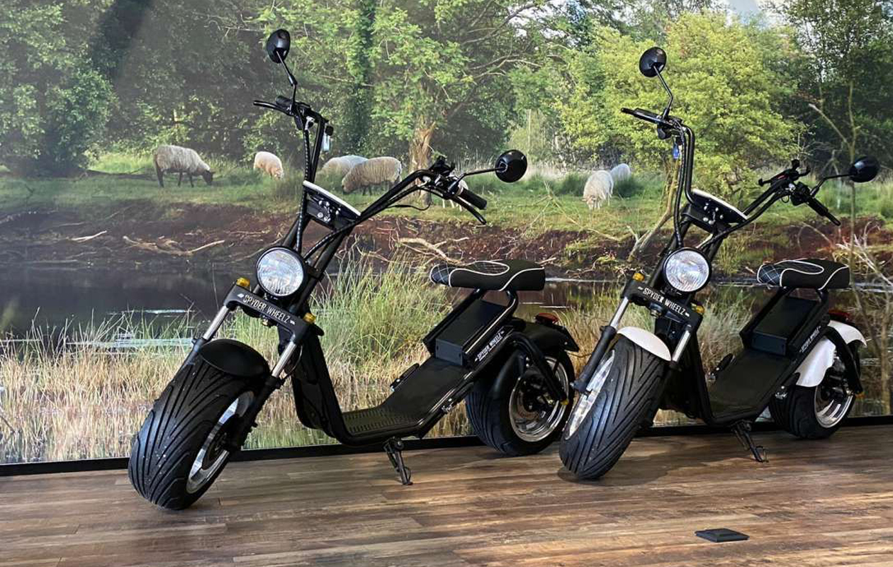 4 uur durende E-Chopper tocht door Drenthe