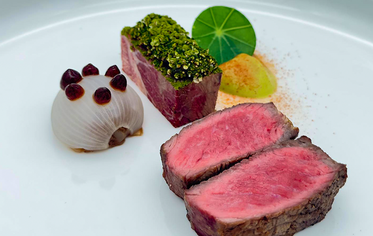 4-gangendiner + amuse en een glas cava bij Maan Restaurant