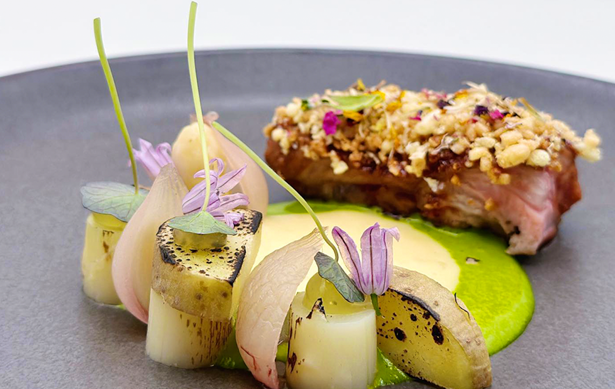 4-gangendiner + amuse en een glas cava bij Maan Restaurant