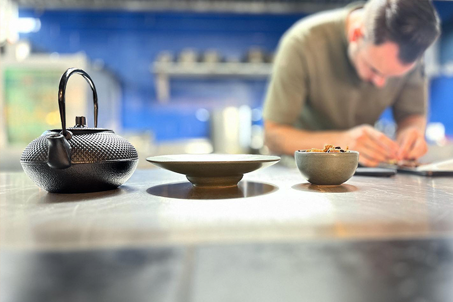 4-gangendiner + amuse en een glas cava bij Maan Restaurant