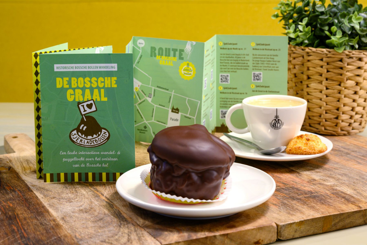 Entree + Bossche Bollen wandeling + koffie met Bossche Bol