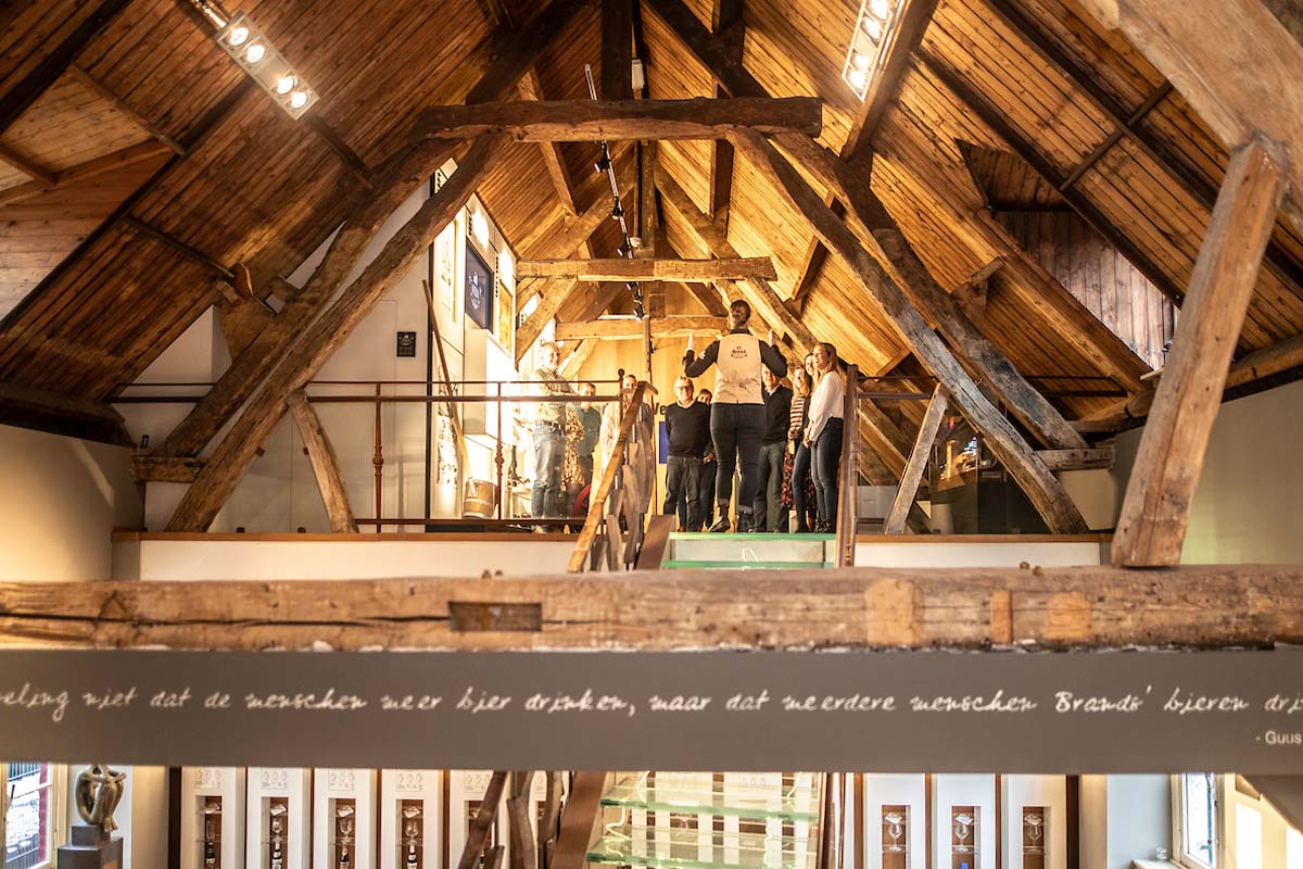 Brand Bier Beleving bij Brand Bierbrouwerij in Wijlre