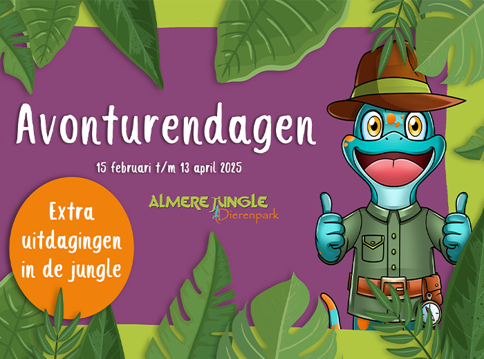 Entreeticket Avonturendagen Almere Jungle hapje en drankje