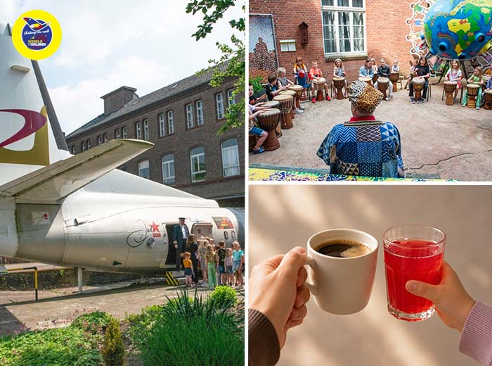 Entree + koffie of ranja bij Wereldpaviljoen Steyl