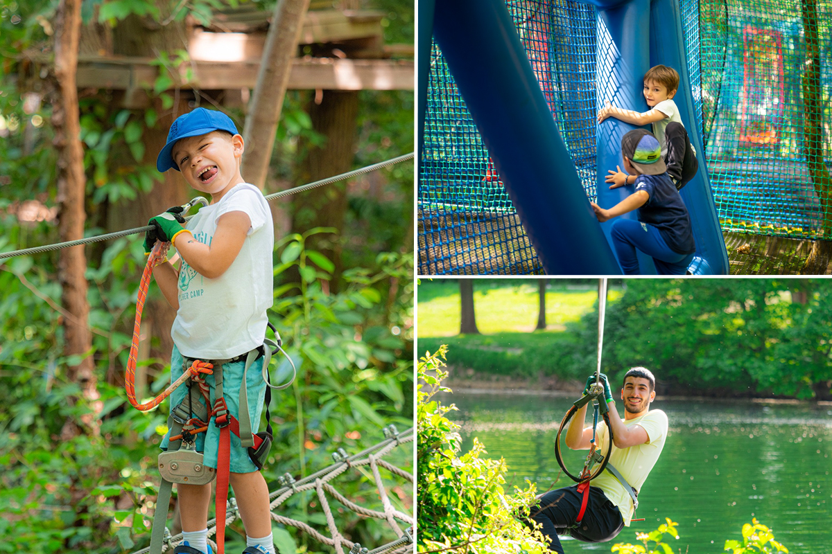 Billet d'entrée Ecopark Adventures + éventuellement Ecopark Legends