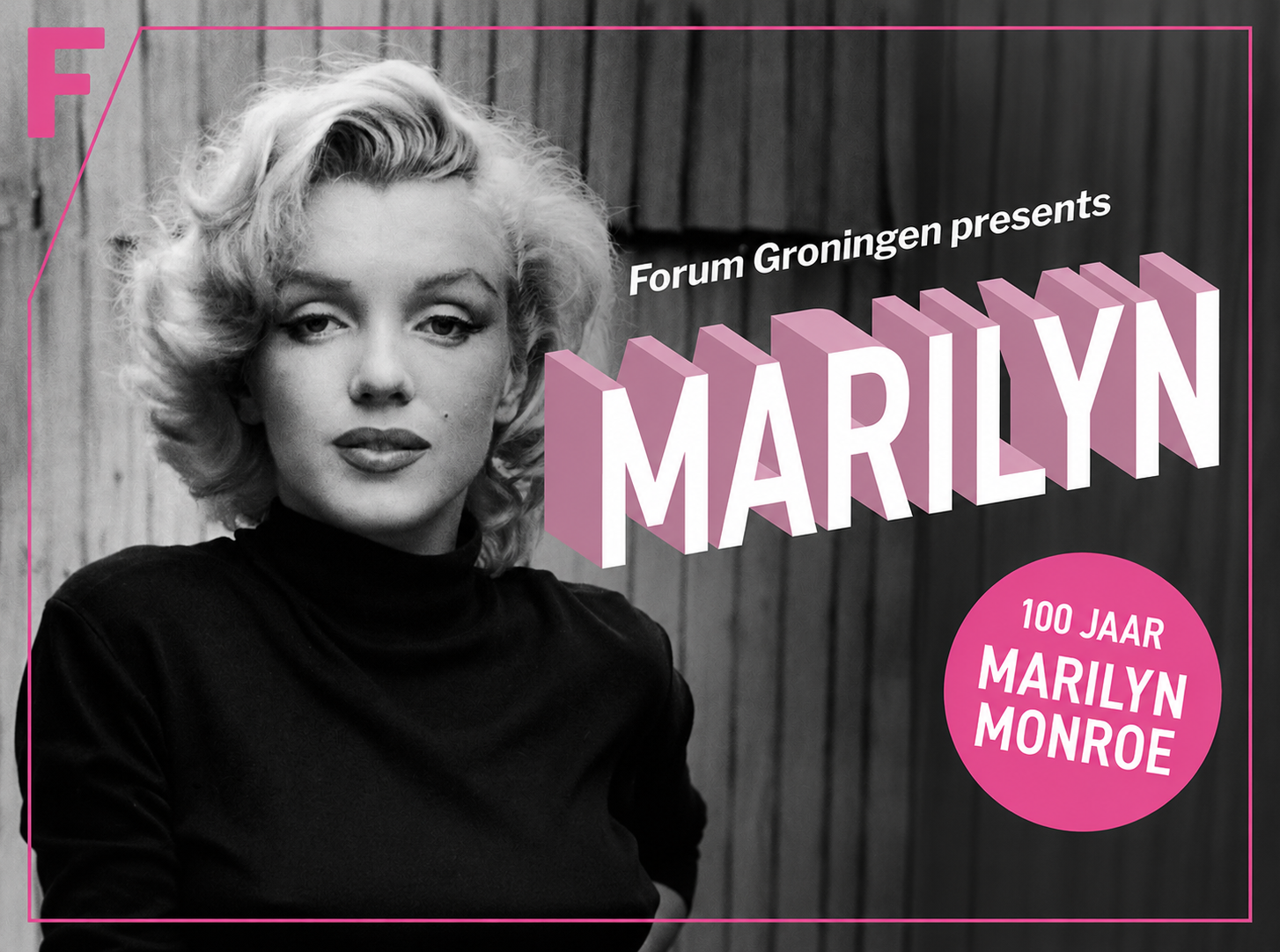 Admission ticket for the Marilyn exhibition