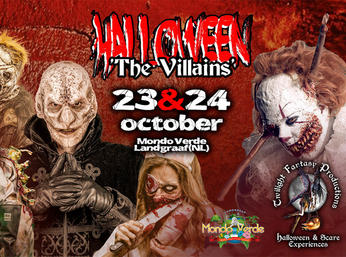 Toegang Halloween The Villains XI op 23 of 24 oktober 2026 in Mondo Verde