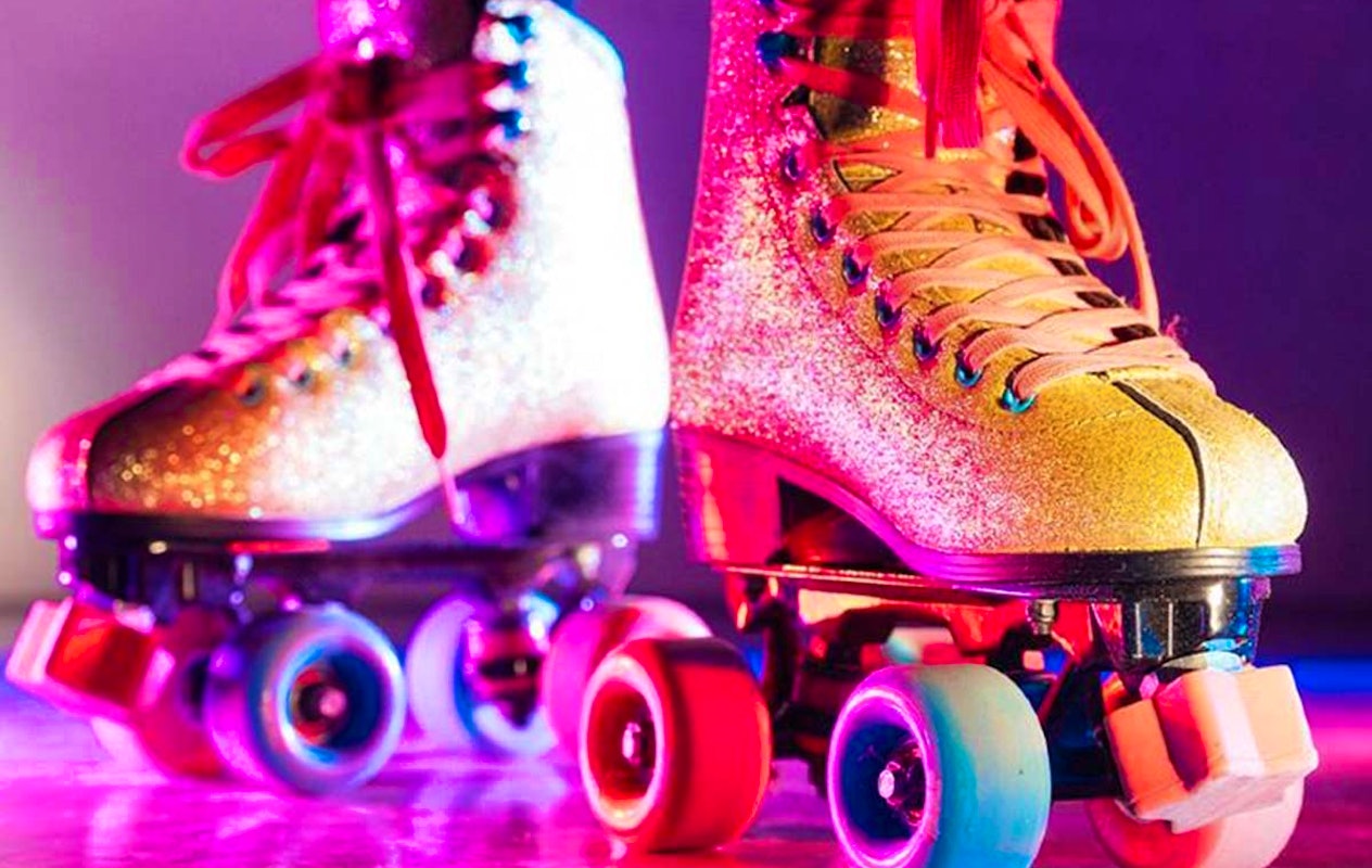 Entree + huur rolschaatsen bij Skate Fever