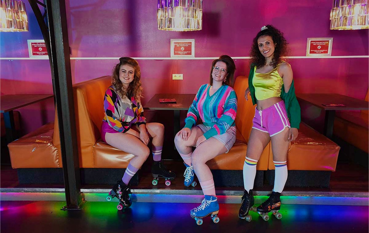 Entree + huur rolschaatsen bij Skate Fever