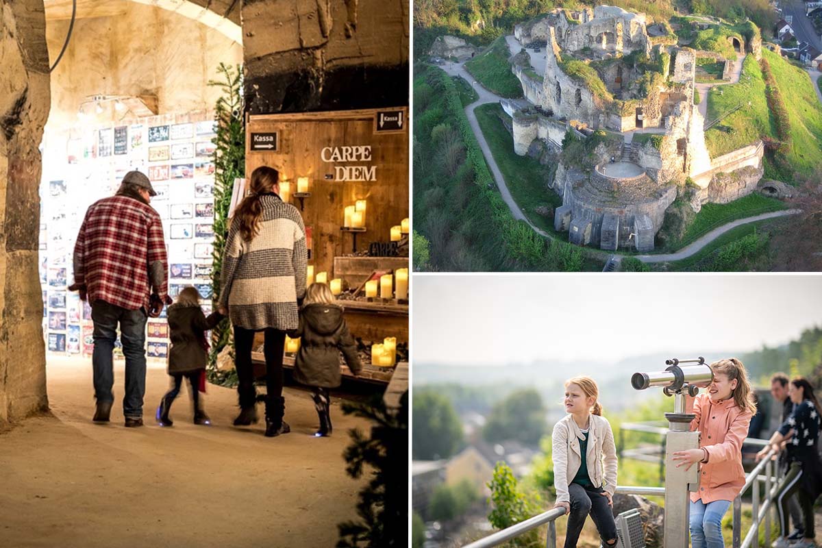 Entree Kasteelruïne + Kerstmarkt Fluweelengrot