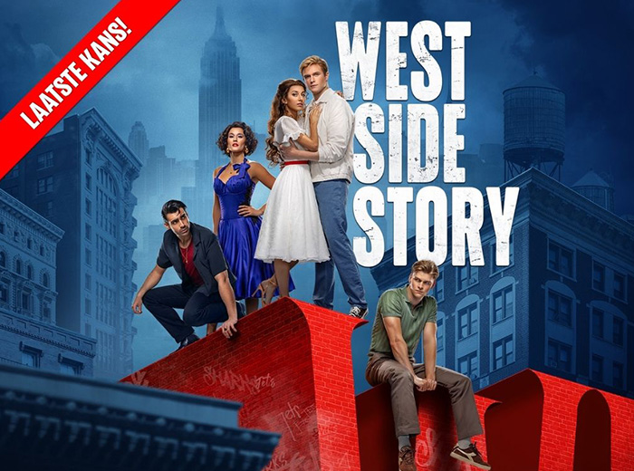 Entreeticket musical WEST SIDE STORY in Zwolle of Eindhoven
