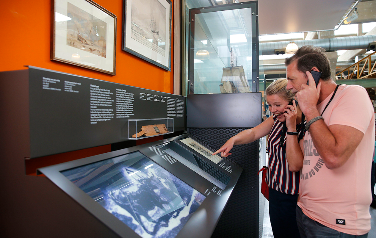 Entree voor Nationaal Reddingmuseum Dorus Rijkers