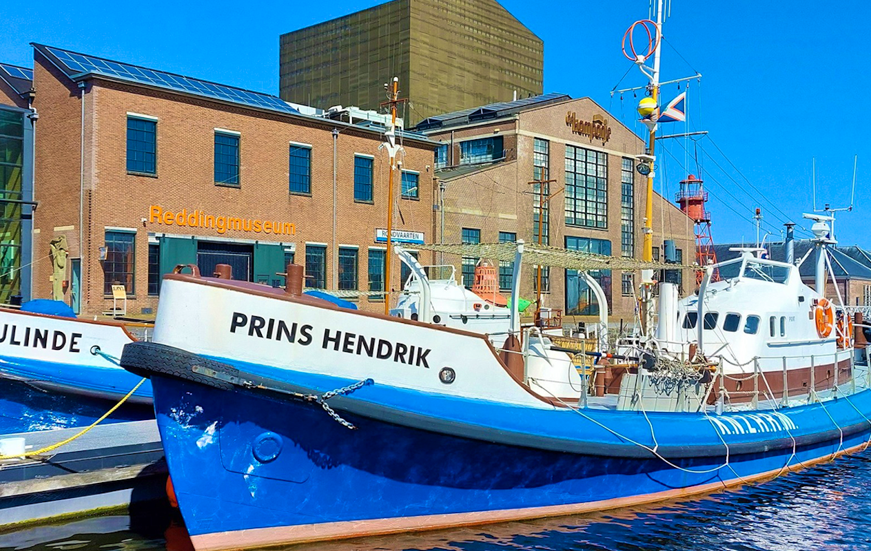 Entree voor Nationaal Reddingmuseum Dorus Rijkers