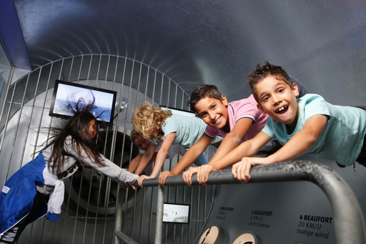 Entree voor Nationaal Reddingmuseum Dorus Rijkers