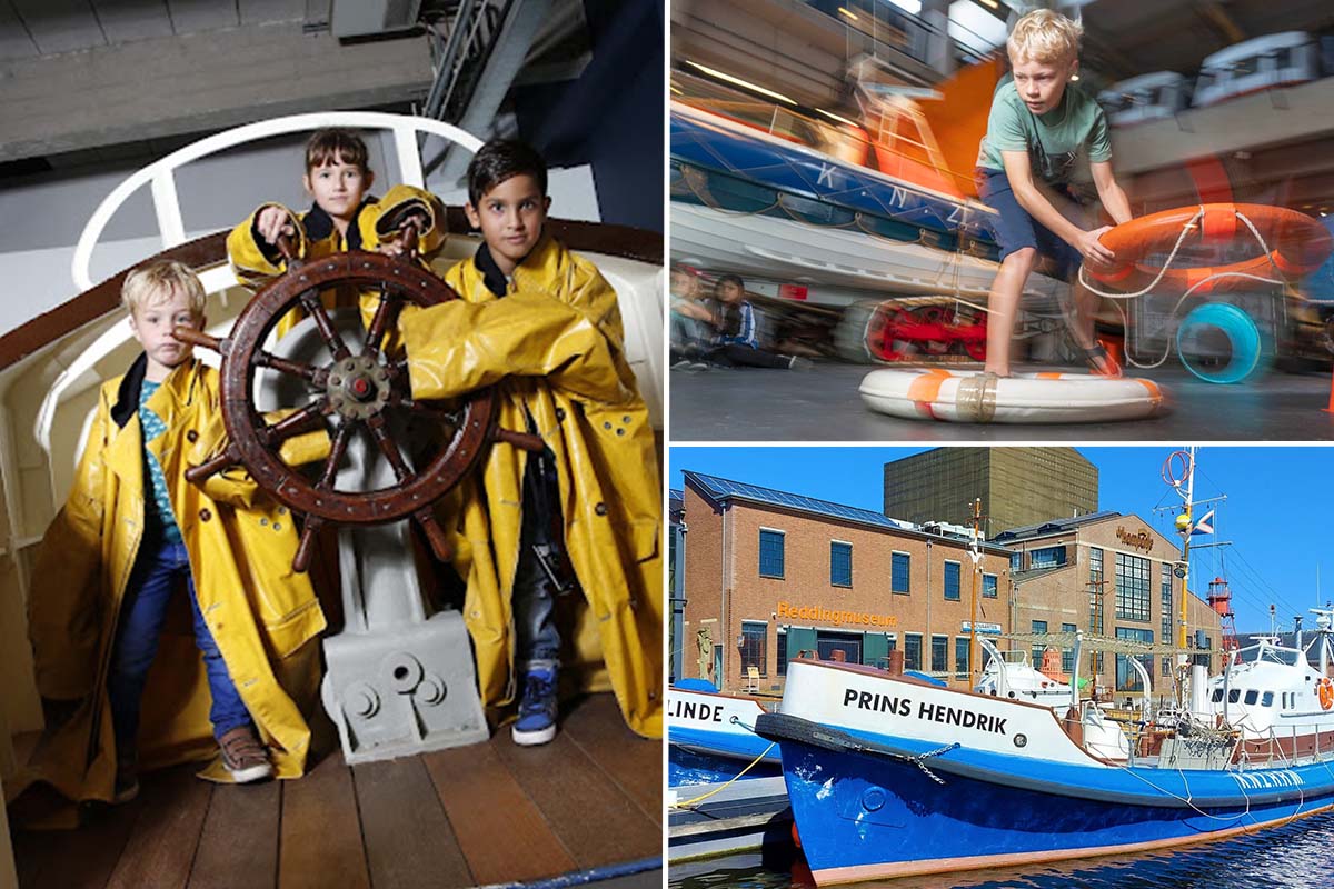 Entree voor Nationaal Reddingmuseum Dorus Rijkers