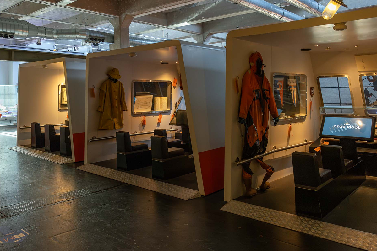 Entree voor Nationaal Reddingmuseum Dorus Rijkers