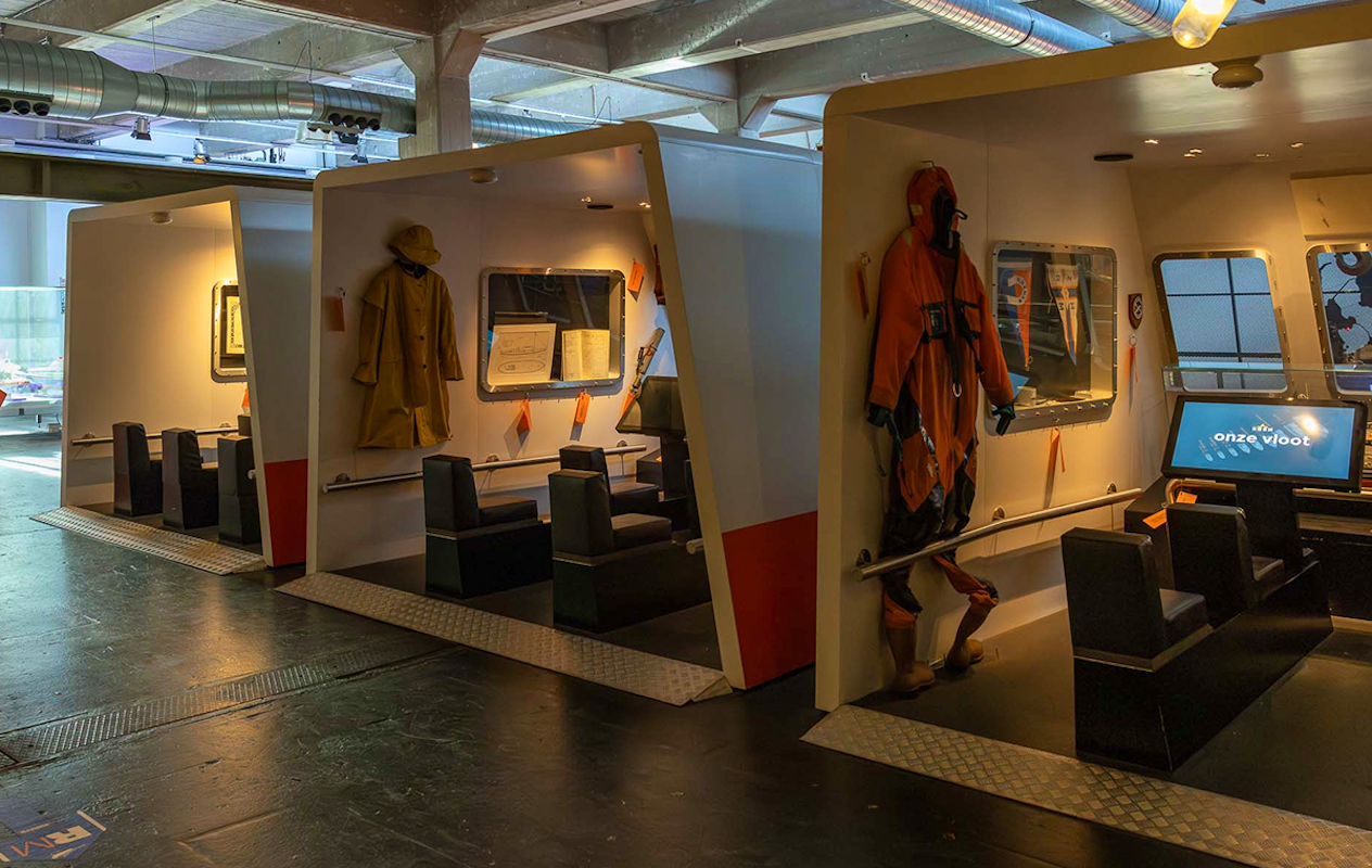 Entree voor Nationaal Reddingmuseum Dorus Rijkers