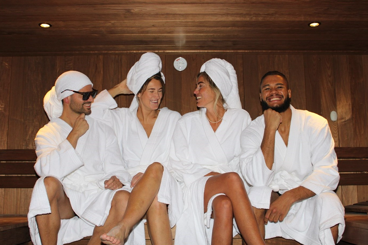 Entree sauna & ijsbad bij LUCA (60 min)