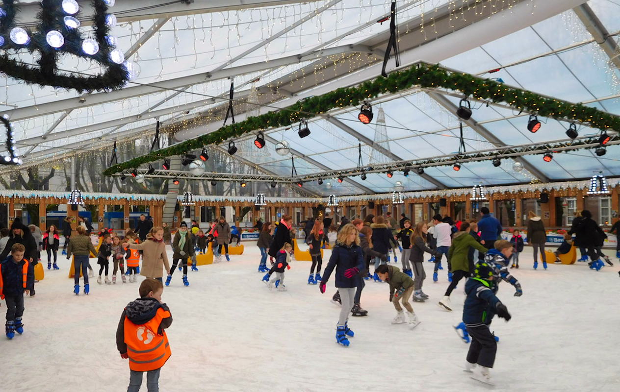 Schaatsen + draaimolen + consumpties bij Bosch Winters Paradepaardje
