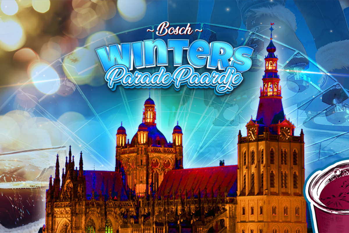 Entree schaatsbaan + reuzenrad bij Bosch Winters Paradepaardje