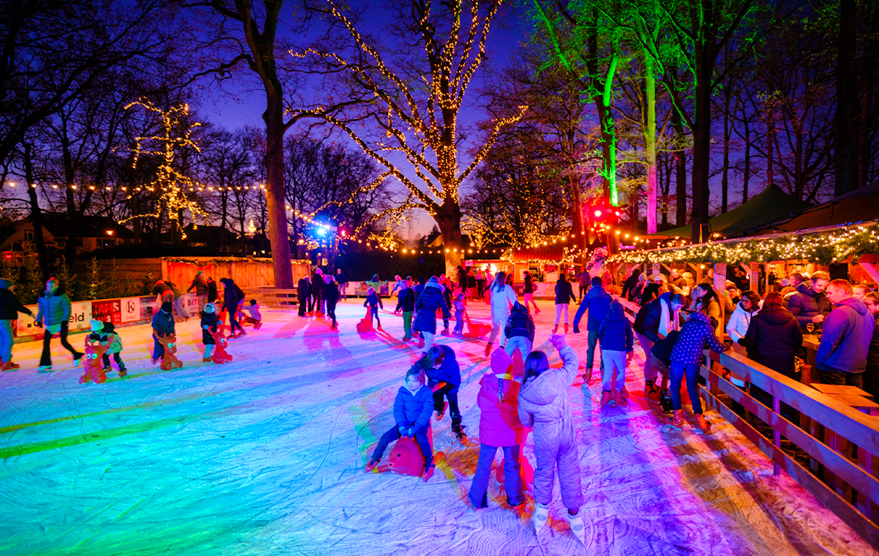 Entreeticket ijsbaan Winter Village Laren of Amstelveen